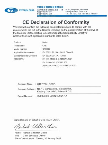 Declaration